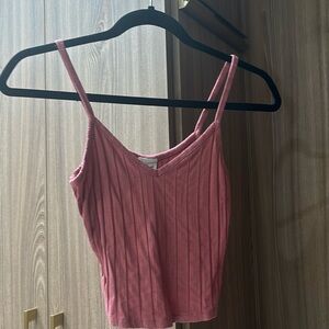 Pink tank top from Tilly’s